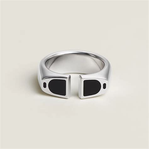 bague hermes etrier|bague femme hermes.